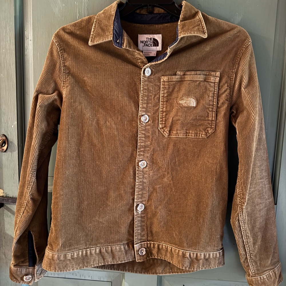 The North Face Tan Corduroy Jacket